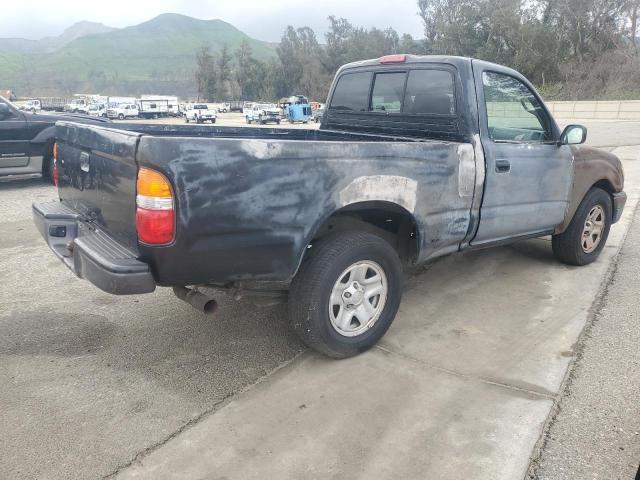 5TENL42N74Z414413 - 2004 TOYOTA TACOMA BLACK photo 3