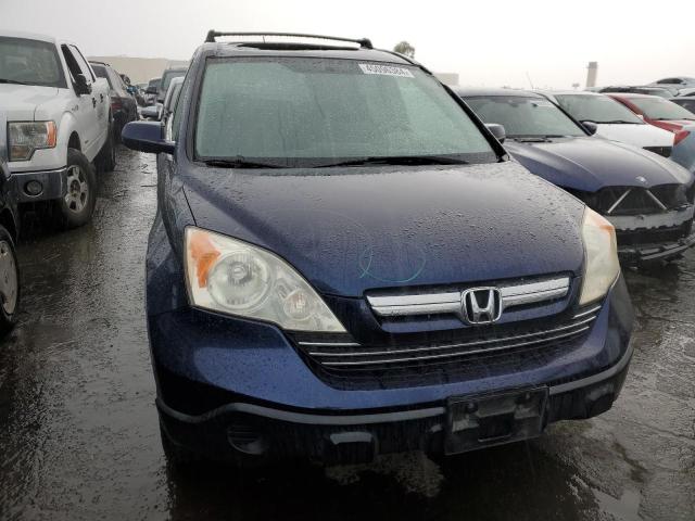 JHLRE48799C008369 - 2009 HONDA CR-V EXL BLUE photo 5