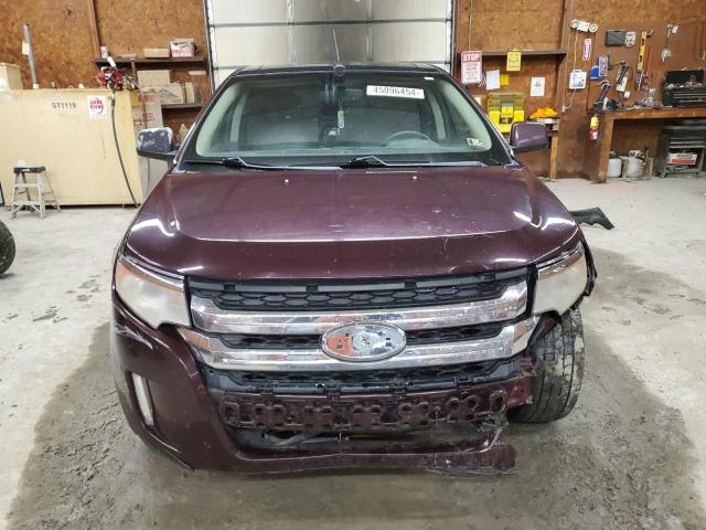 2FMDK4KC0BBA72081 - 2011 FORD EDGE LIMITED BURGUNDY photo 5