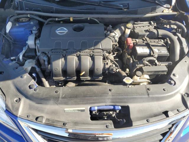 3N1AB7AP8EY318001 - 2014 NISSAN SENTRA S BLUE photo 11