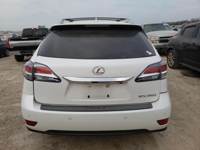 2T2BK1BA0DC224925 - 2013 LEXUS RX 350 BASE WHITE photo 6