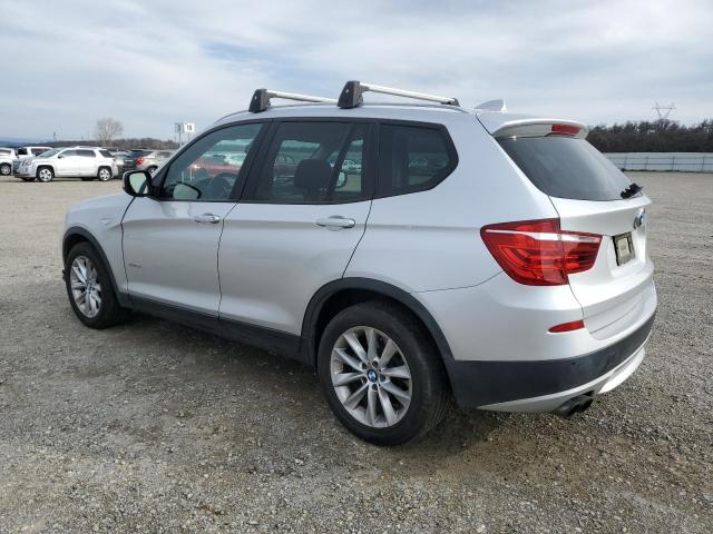 5UXWX9C53D0A18131 - 2013 BMW X3 XDRIVE28I SILVER photo 2