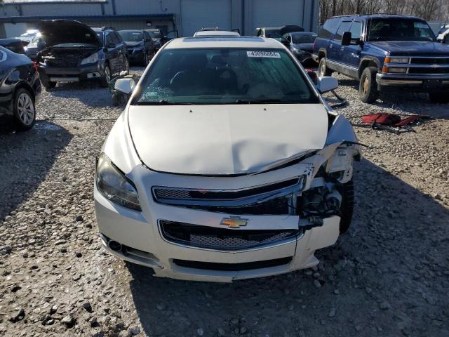 1G1ZG5E77CF148937 - 2012 CHEVROLET MALIBU LTZ WHITE photo 5