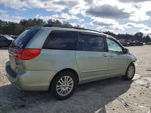 5TDYK4CC2AS311342 - 2010 TOYOTA SIENNA XLE GREEN photo 3