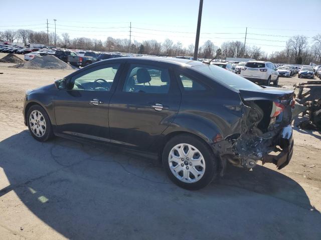 1FAHP3F21CL414244 - 2012 FORD FOCUS SE BLACK photo 2