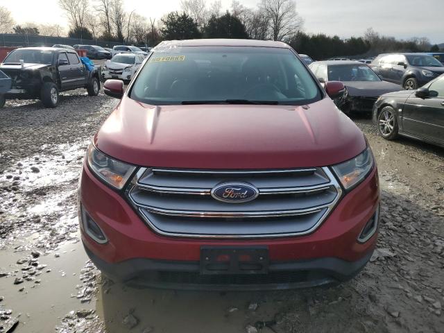 2FMTK3K9XFBB35798 - 2015 FORD EDGE TITANIUM RED photo 5