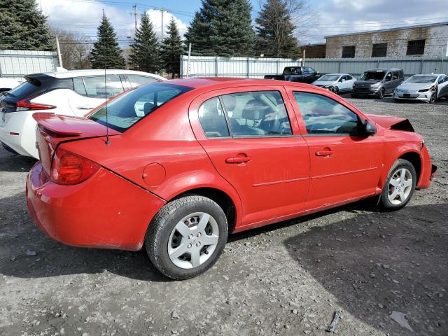 1G1AK55F377347776 - 2007 CHEVROLET COBALT LS RED photo 3