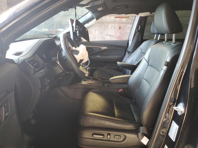 5FNYF8H50NB020354 - 2022 HONDA PASSPORT EXL BLACK photo 7