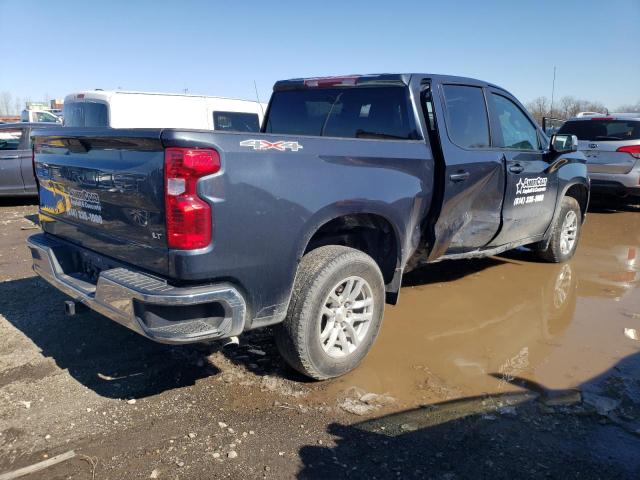 1GCPYJEK3MZ393680 - 2021 CHEVROLET 1500 SILVE K1500 LT GRAY photo 3