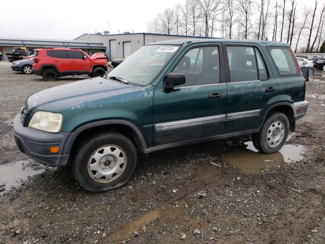 JHLRD1844YC043763 - 2000 HONDA CR-V LX GREEN photo 1