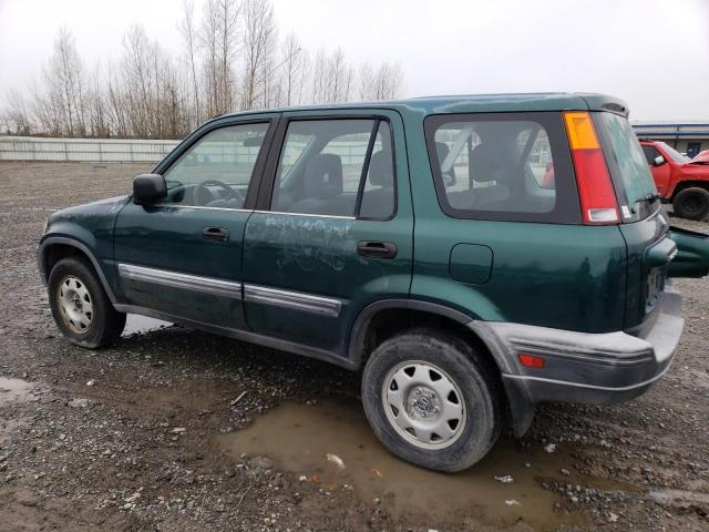 JHLRD1844YC043763 - 2000 HONDA CR-V LX GREEN photo 2