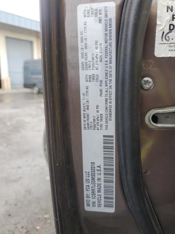 1C6RR7LG5MS532019 - 2021 RAM 1500 CLASS SLT ყავისფერი ფოტო 12