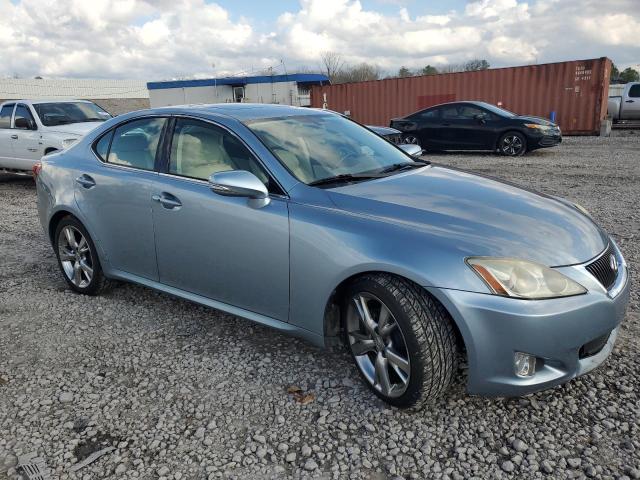 JTHBK262192091559 - 2009 LEXUS IS 250 BLUE photo 4