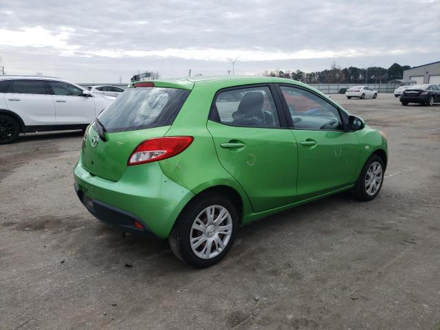 JM1DE1KY8D0156367 - 2013 MAZDA MAZDA2 GREEN photo 3