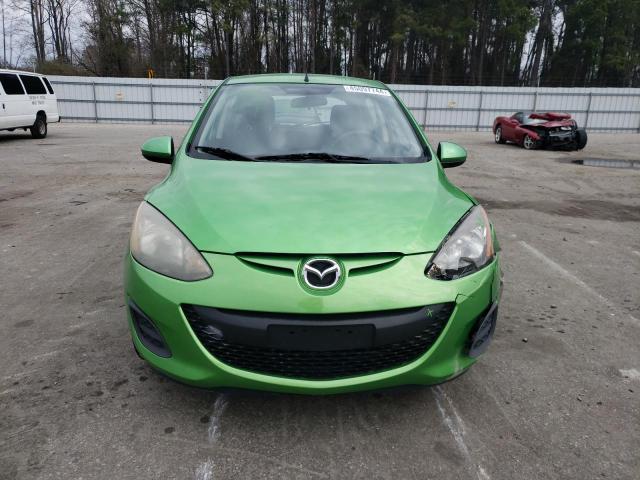 JM1DE1KY8D0156367 - 2013 MAZDA MAZDA2 GREEN photo 5