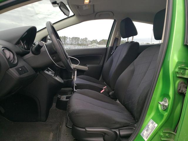 JM1DE1KY8D0156367 - 2013 MAZDA MAZDA2 GREEN photo 7