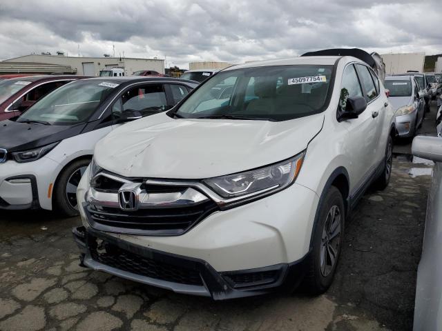 5J6RW5H31HL002426 - 2017 HONDA CR-V LX WHITE photo 1