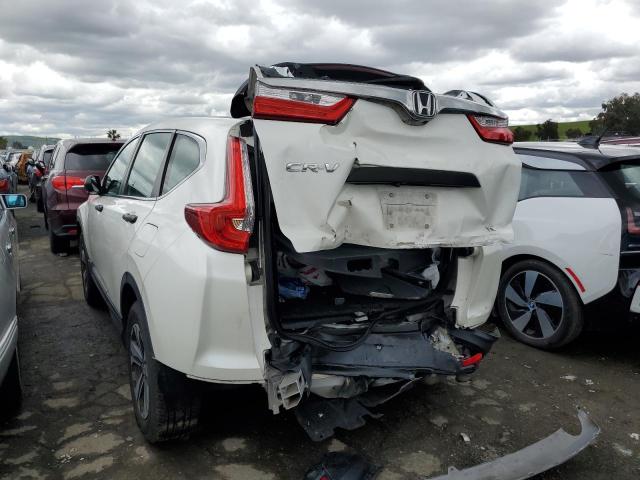 5J6RW5H31HL002426 - 2017 HONDA CR-V LX WHITE photo 2