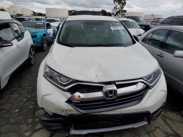 5J6RW5H31HL002426 - 2017 HONDA CR-V LX WHITE photo 5