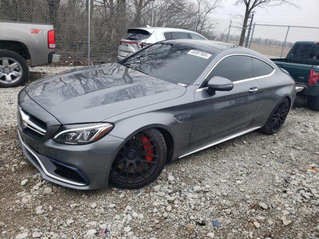 WDDWJ8HB9JF683140 - 2018 MERCEDES-BENZ C 63 AMG-S GRAY photo 1