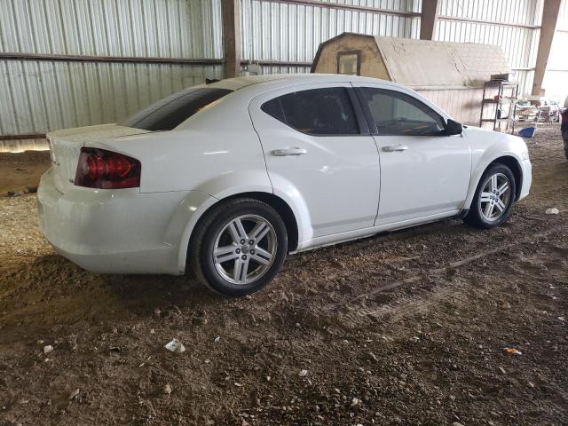 1C3CDZCBXCN251543 - 2012 DODGE AVENGER SXT WHITE photo 3