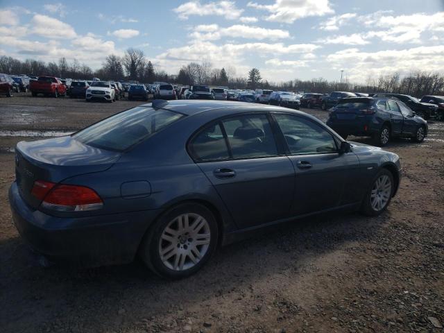 WBAHL83556DT01457 - 2006 BMW 750 I BLUE photo 3