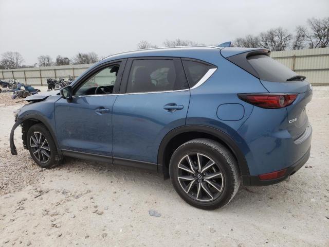 JM3KFADL8H0219924 - 2017 MAZDA CX-5 GRAND TOURING BLUE photo 2