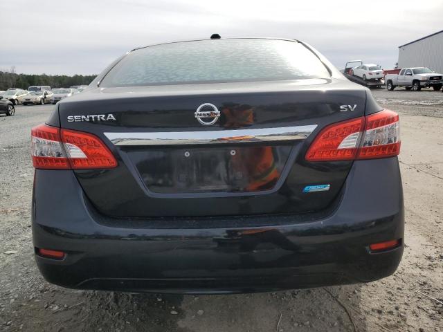 3N1AB7AP8EY297148 - 2014 NISSAN SENTRA S BLACK photo 6