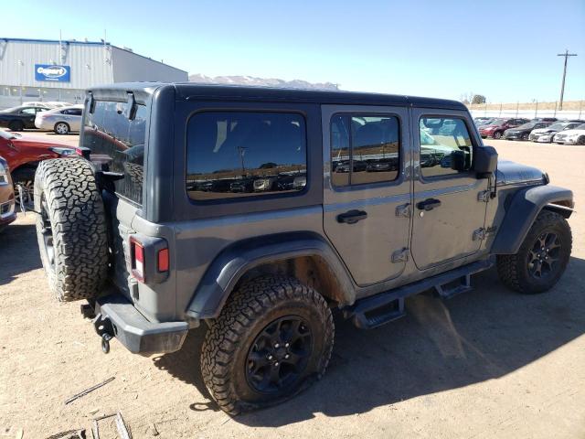 1C4HJXDN9MW579765 - 2021 JEEP WRANGLER U SPORT GRAY photo 3