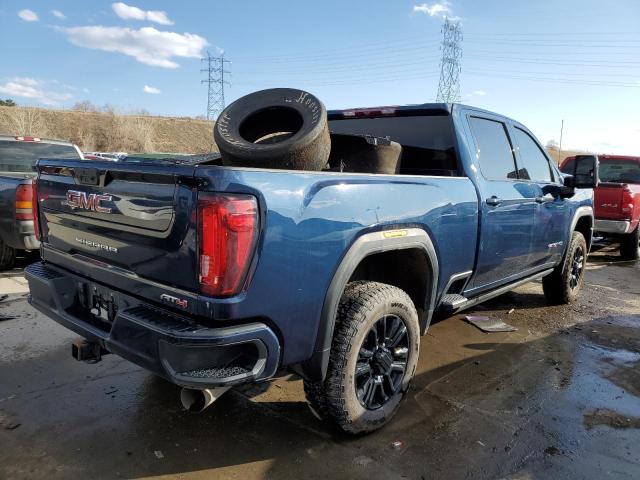 1GT49PEY2NF137802 - 2022 GMC SIERRA K2500 AT4 BLUE photo 3