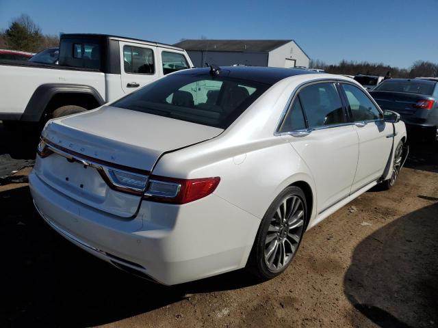 1LN6L9SK2J5606517 - 2018 LINCOLN CONTINENTA SELECT WHITE photo 3