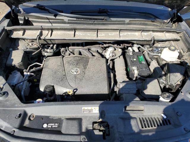 5TDGZRBH8MS086527 - 2021 TOYOTA HIGHLANDER XLE BLACK photo 12