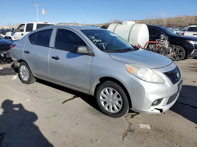 3N1CN7AP7EL844441 - 2014 NISSAN VERSA S SILVER photo 4