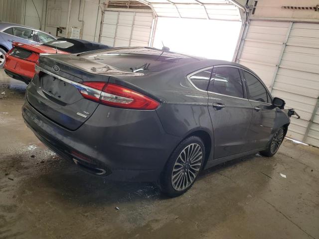 3FA6P0H93HR266767 - 2017 FORD FUSION SE GRAY photo 3