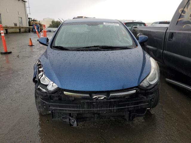 KMHDH4AE0FU348177 - 2015 HYUNDAI ELANTRA SE BLUE photo 5