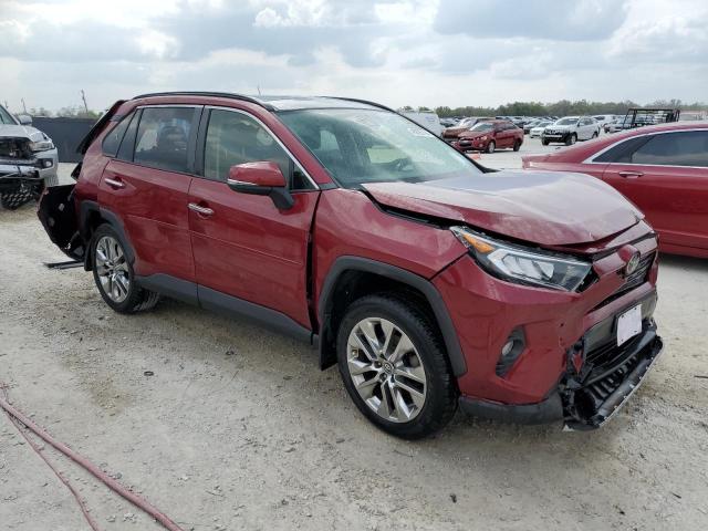 JTMN1RFV9KD508411 - 2019 TOYOTA RAV4 LIMITED MAROON photo 4