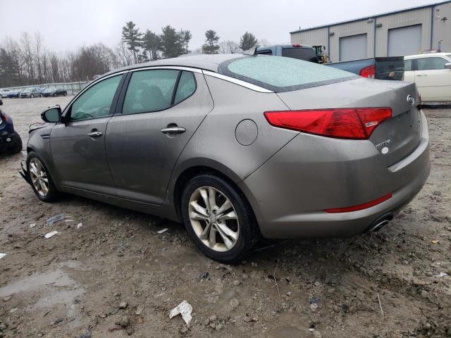 5XXGN4A70CG059023 - 2012 KIA OPTIMA EX GRAY photo 2