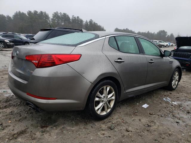 5XXGN4A70CG059023 - 2012 KIA OPTIMA EX GRAY photo 3