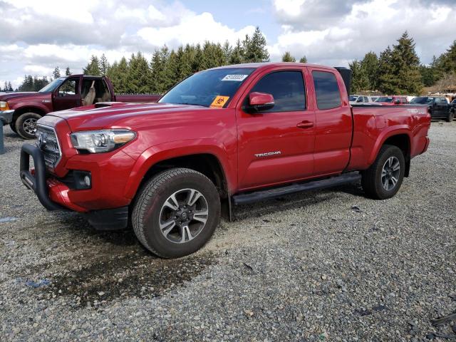 5TFSZ5AN7HX107197 - 2017 TOYOTA TACOMA ACCESS CAB 红色 照片 1