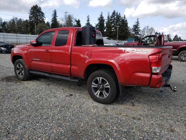 5TFSZ5AN7HX107197 - 2017 TOYOTA TACOMA ACCESS CAB 红色 照片 2
