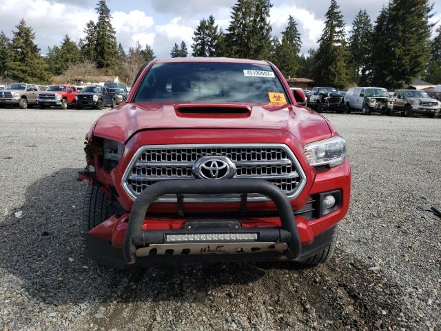 5TFSZ5AN7HX107197 - 2017 TOYOTA TACOMA ACCESS CAB 红色 照片 5