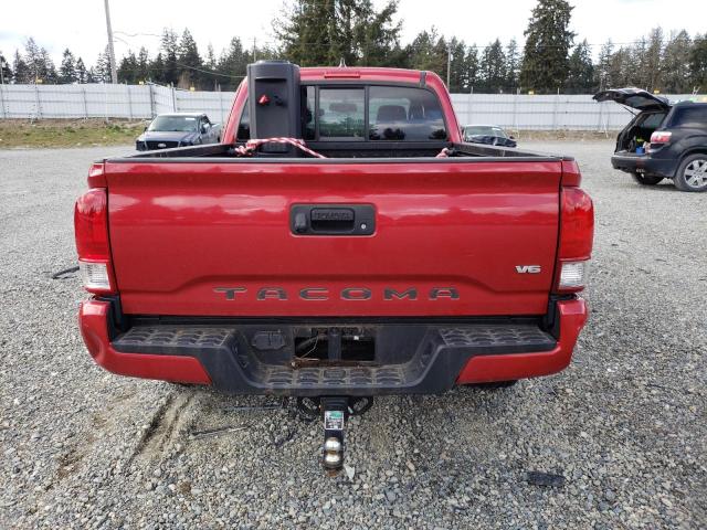 5TFSZ5AN7HX107197 - 2017 TOYOTA TACOMA ACCESS CAB RED photo 6