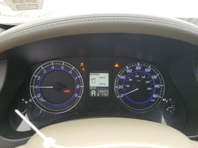 JN1AJ0HR5BM852301 - 2011 INFINITI EX35 BASE Սպիտակ լուսանկար 9