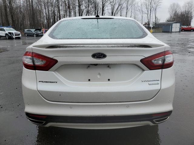 3FA6P0K9XGR400875 - 2016 FORD FUSION TITANIUM WHITE photo 6