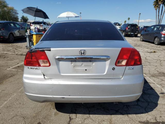 2HGES15221H547589 - 2001 HONDA CIVIC DX SILVER photo 6