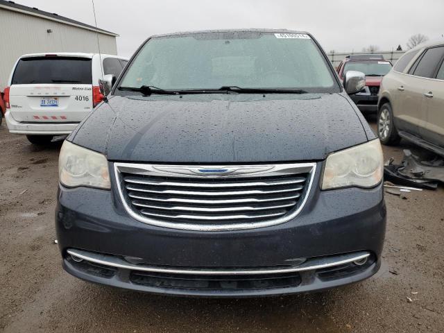 2C4RC1CG1ER280120 - 2014 CHRYSLER TOWN & COU TOURING L BLUE photo 5