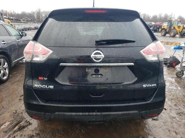 KNMAT2MV0FP582498 - 2015 NISSAN ROGUE S BLACK photo 6