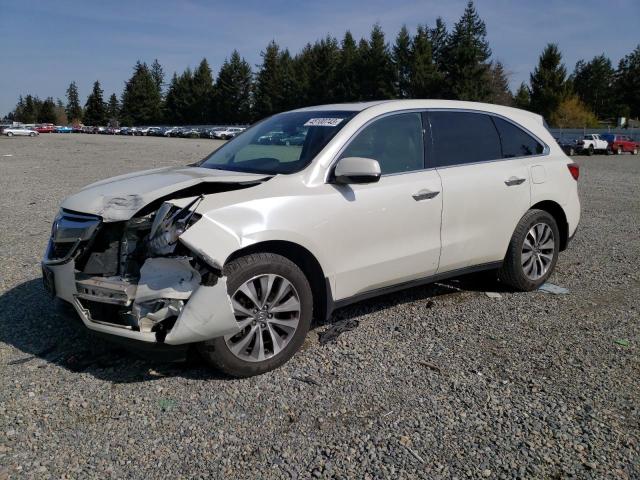 5FRYD4H45FB014507 - 2015 ACURA MDX TECHNOLOGY 白色 照片 1