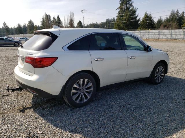 5FRYD4H45FB014507 - 2015 ACURA MDX TECHNOLOGY 白色 照片 3