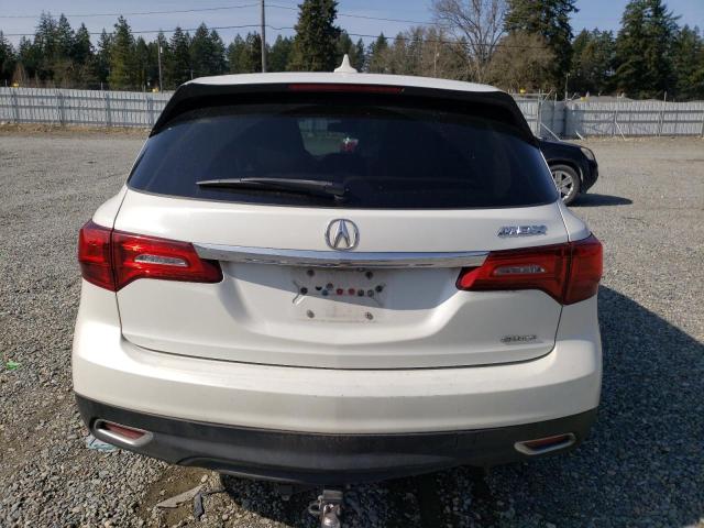 5FRYD4H45FB014507 - 2015 ACURA MDX TECHNOLOGY 白色 照片 6